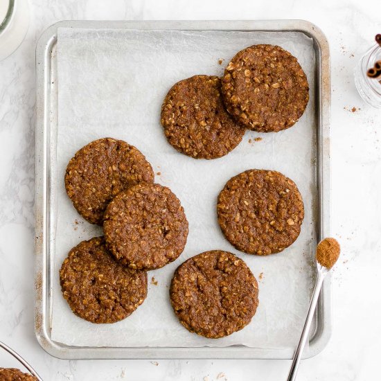 Gingerbread Breakfast Cookies