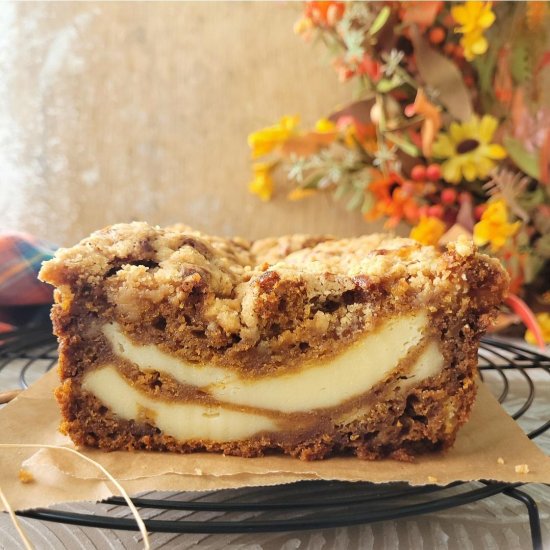 Pumpkin Cream Cheese Bread