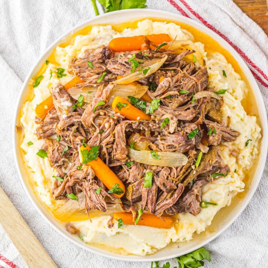 Easy Crock Pot Chuck Roast