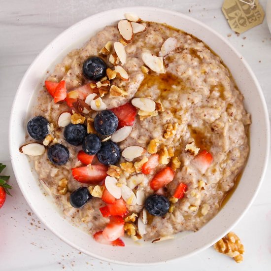 Oatmeal with Flaxseed