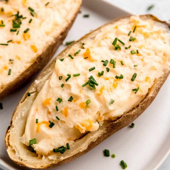 Twice-Baked Potatoes Recipe