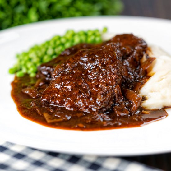 Braised Steak & Caramelised Onions