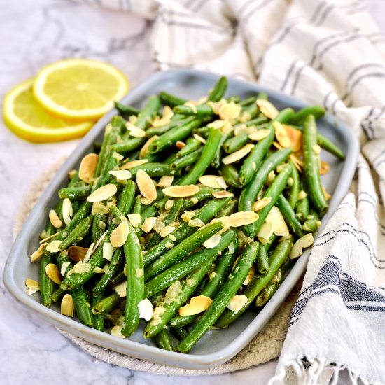 Green Beans Almondine