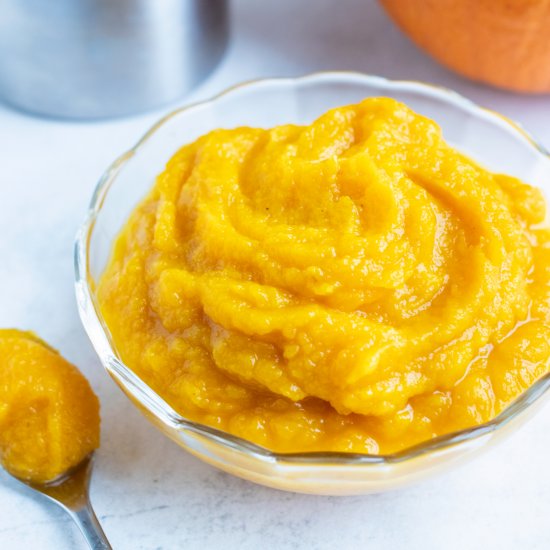 Pumpkin Purée Recipe