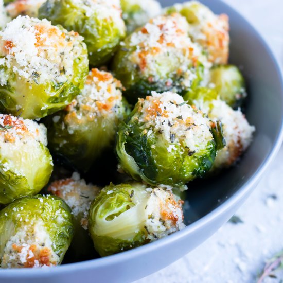 Smashed Brussels Sprouts