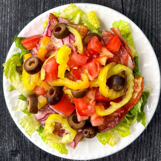 Low Carb Italian Sub Salad