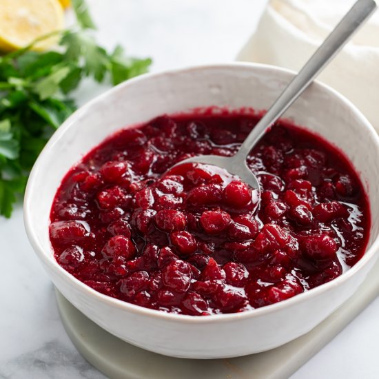 Cranberry Sauce