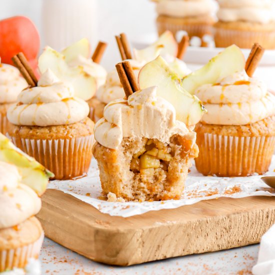 Apple Pie Cupcakes