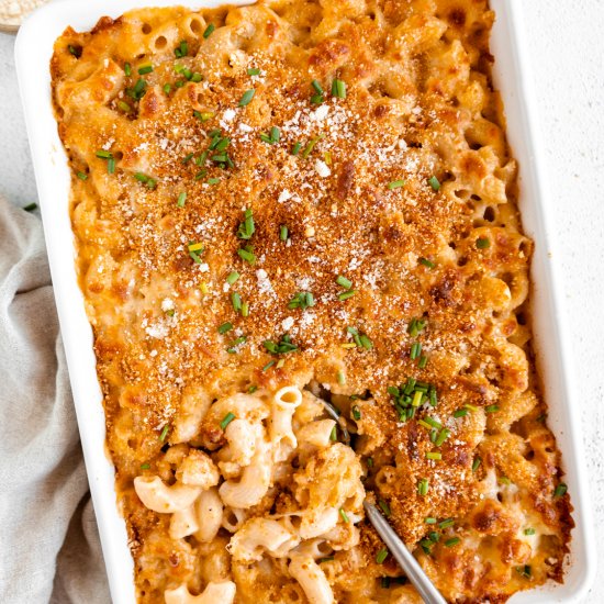 Baked Gluten-Free Mac & Cheese