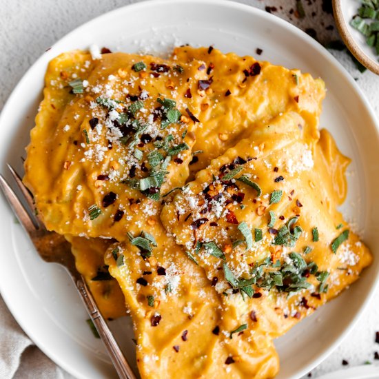 Butternut Squash Ravioli