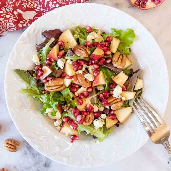 Apple Pomegranate Salad