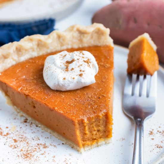 Homemade Sweet Potato Pie Recipe