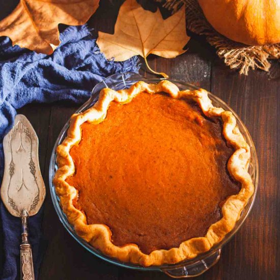 Pumpkin Pie Without Evaporated Milk