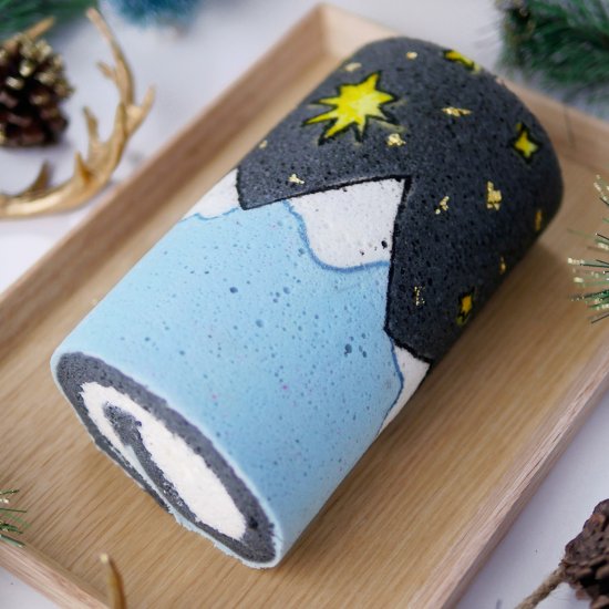 Silent Night Christmas Cake Roll