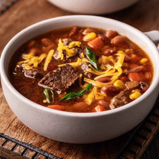 Crock Pot Cowboy Soup