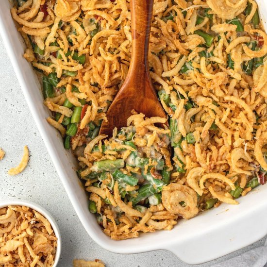 Scratch-Made Green Bean Casserole