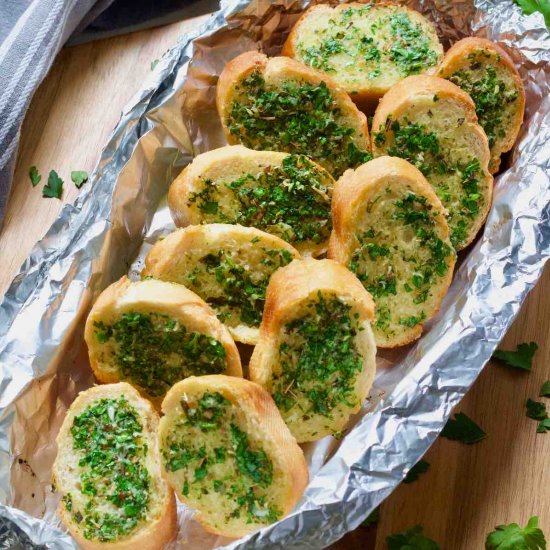 Vegan Garlic Bread