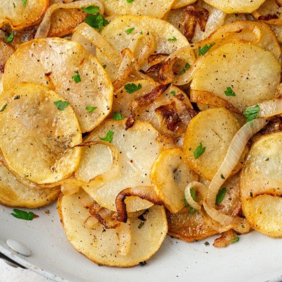 Potatoes Lyonnaise