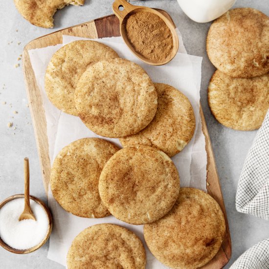 Brown Butter Snickerdoodles