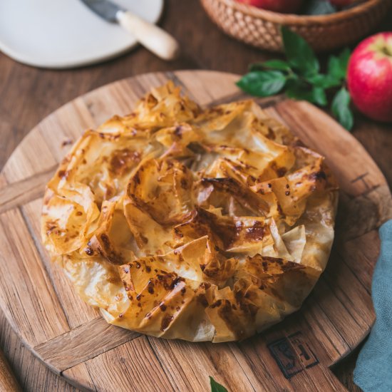 French Apple Croustade Pie Recipe