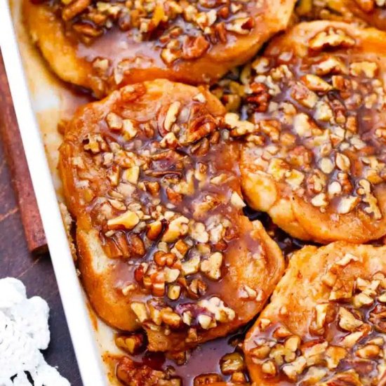 Pecan Pie French Toast Casserole