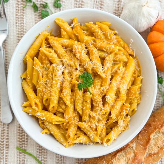 Creamy Pumpkin Pasta