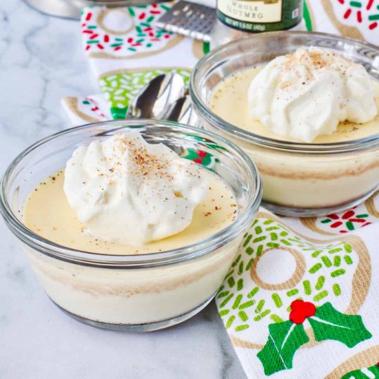 Eggnog Pots de Creme