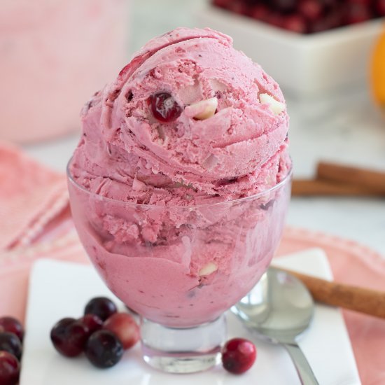 Cranberry Ice Cream