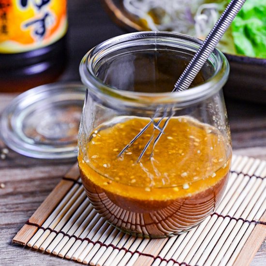 Japanese Ponzu Salad Dressing