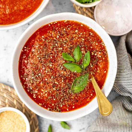 High Protein Tomato Soup