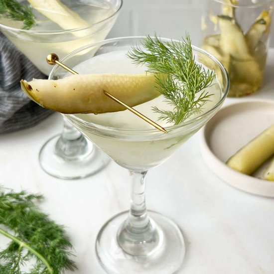 Pickle Juice Martini