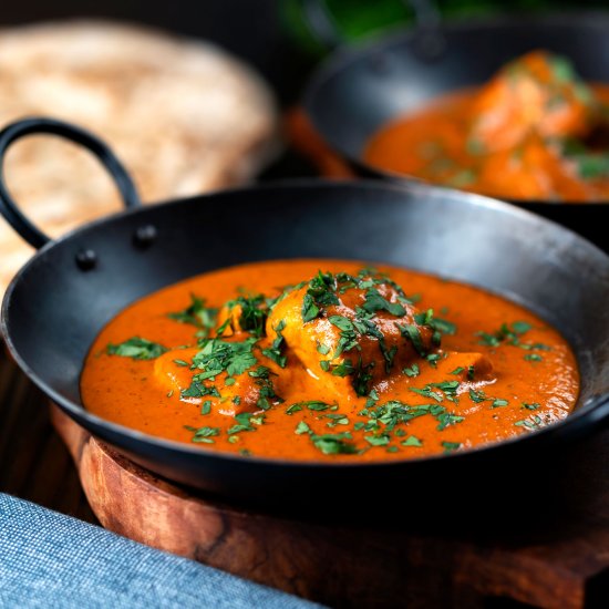 British Indian Chicken Chasni Curry