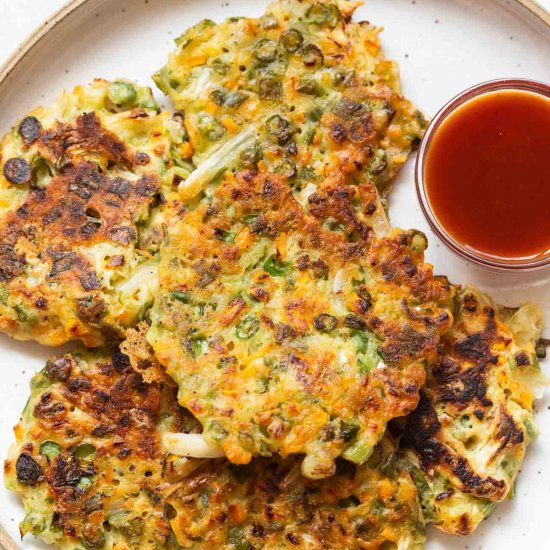 4 Cups Veggie Pancakes