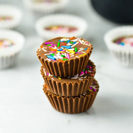 Birthday Nutella Cups