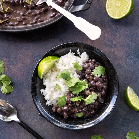 Coconut-Braised Black Beans