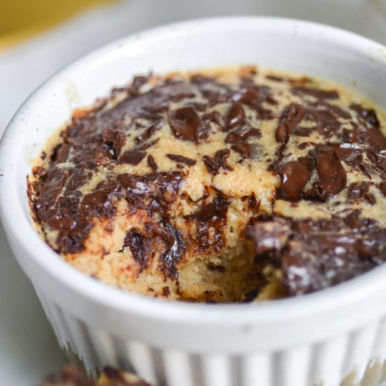 Vegan Cookie Dough Baked Oats