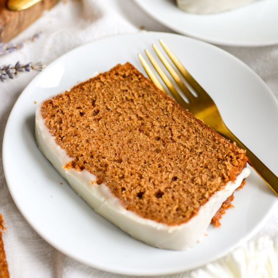 Vegan Gingerbread Loaf Cake