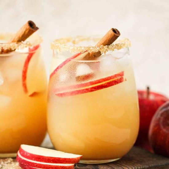 Sparkling Apple Cider Mocktail