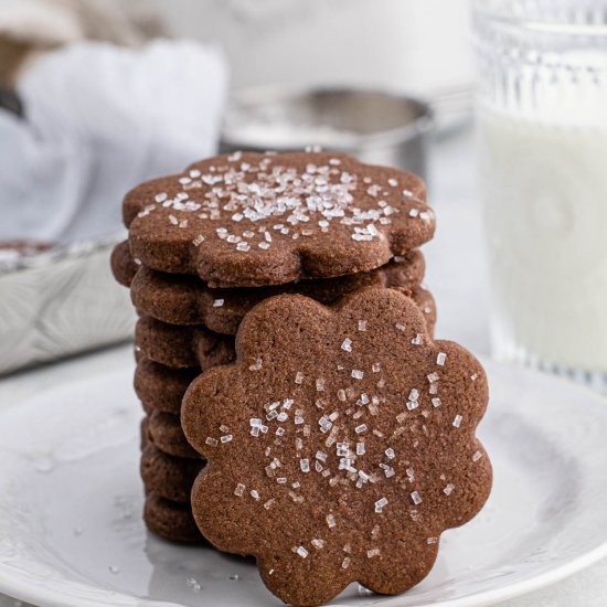 Chocolate Sugar Cookies