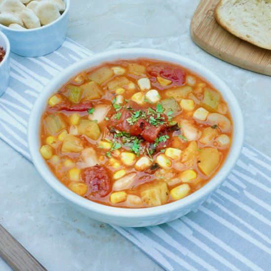 Fire Roasted Tomato Vegetable Soup