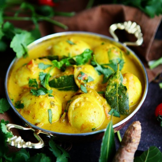 Golden Egg Curry