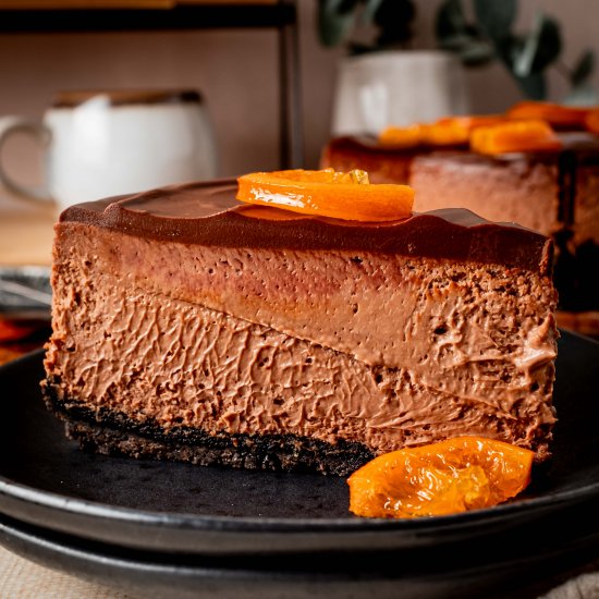 Chocolate Orange Cheesecake