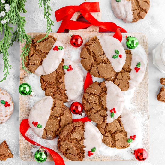 Gingerbread Molasses Cookies