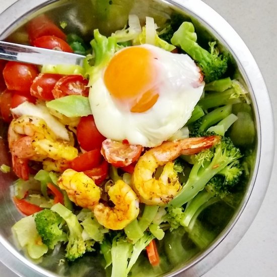 Easy Shrimp Bowl