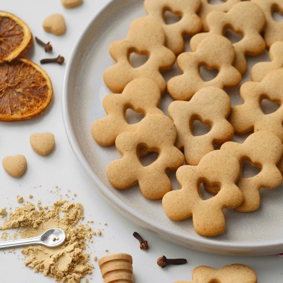 Honey Gingerbread Cookies