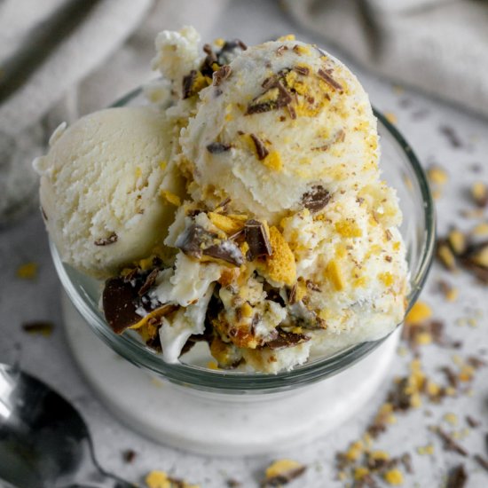 Crunchie Ice-Cream