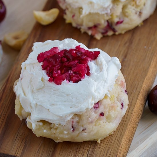 Cranberry Hazelnut Holiday Cookies