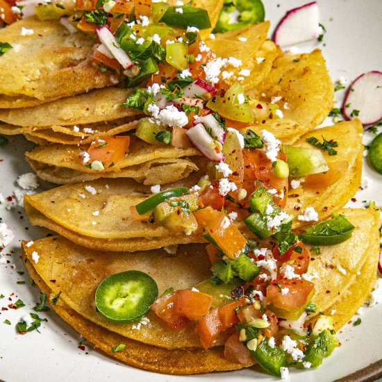 Tacos de Papa (Crispy Potato Tacos)