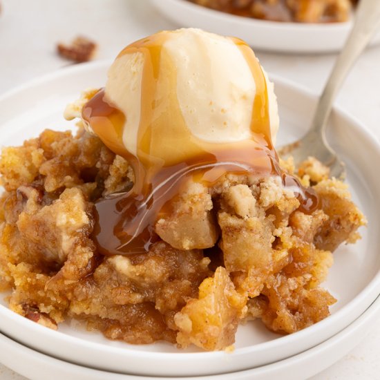 Caramel Apple Dump Cake