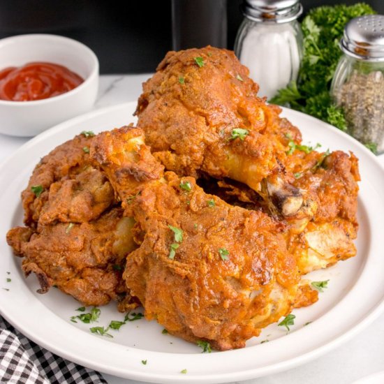 Buttermilk Air Fryer Fried Chicken